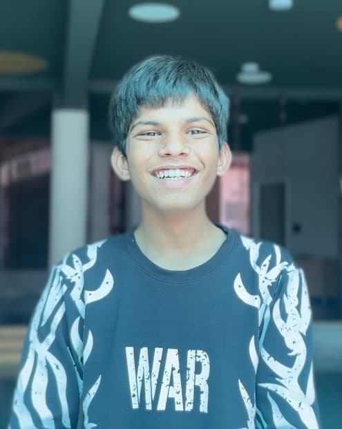 Portrait of Shubhankar, Learning Challenge learner